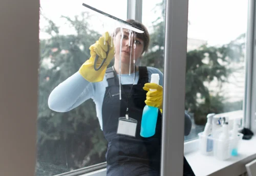 Nettoyage de vitres intérieures et extérieures à Boissy-le-Châtel